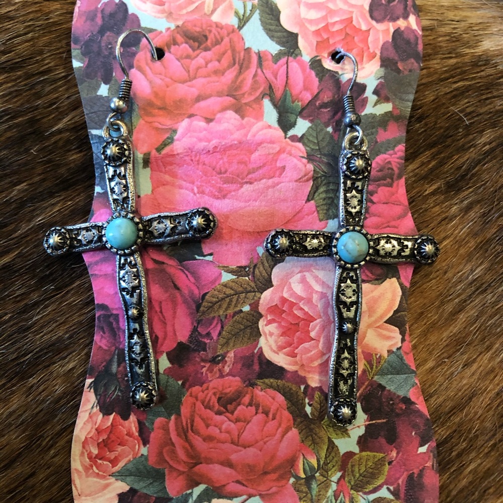 Cross Earrings